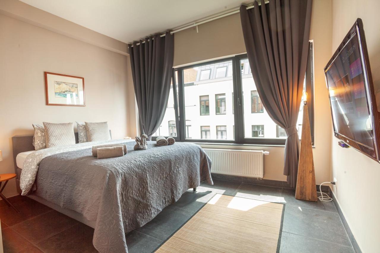 Luxury Suites Central Antwerp Luaran gambar